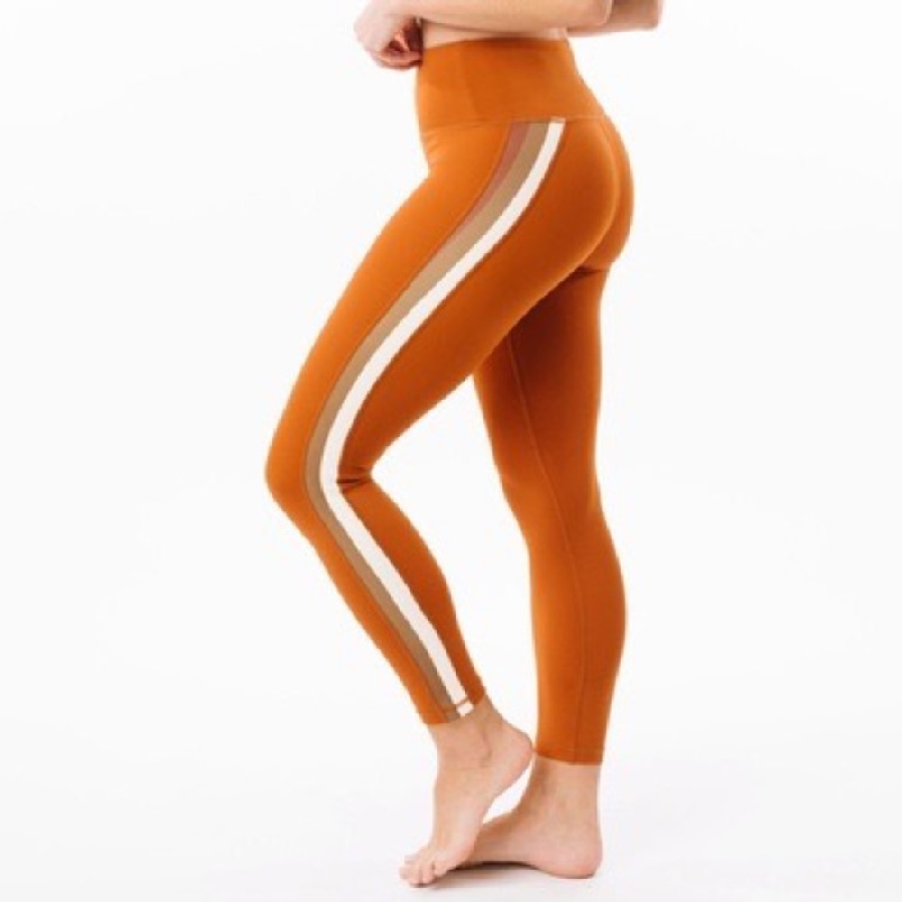 Zyia Joplin Stripe Light N Tight Hi-Rise 7/8 Legging 24” 6-8